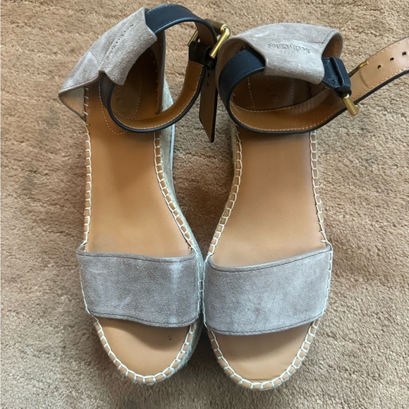 SEE BY CHLOE glyn platform sandal. Worn only once, in great condition - Picture 8 of 12